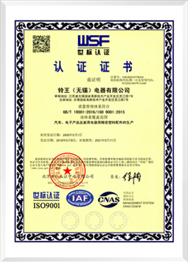 GB/T 19001-2016/ISO 9001:2015